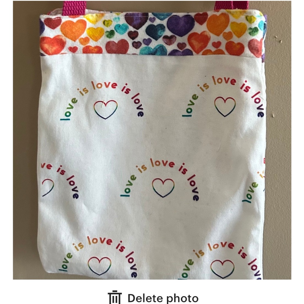 Purse rainbow bag Love LBGT